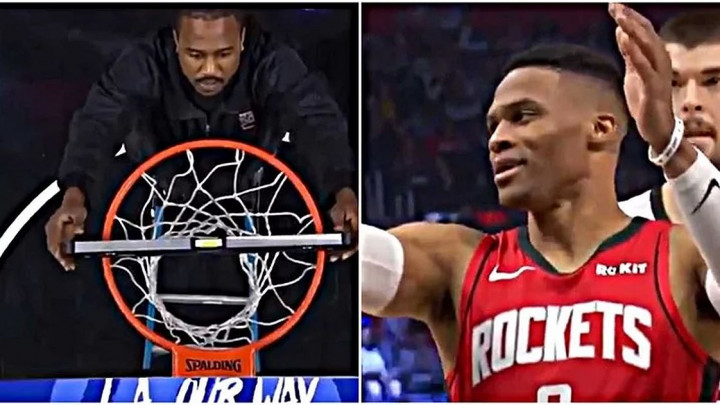 Sad smo sve vidjeli: Sudac donio merdevine i vaservagu jer se Westbrook žalio da obruč nije ravan