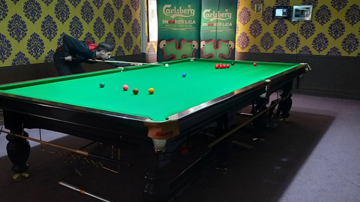 Kenan Terzić osvajač prvog kola Carlsberg snooker državnog prvenstva BiH