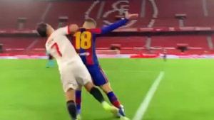 Barcelona postavila dokaz da je oštećena za penal u Sevilli