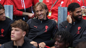 Modrić nije skidao osmijeh s lica, da bi na kraju doživio razočarenje