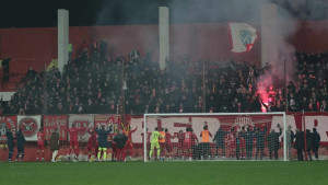 Nakon što su razbili Zrinjski, igrači i navijači Veleža znali su to i da proslave