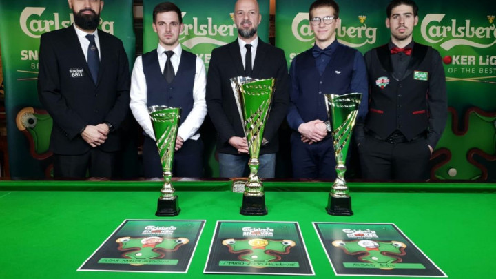 Mario Željo Milošević ponovio titulu Carlsberg snooker državnog prvenstva BiH