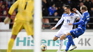 Haris Hajradinović pogodio za vodstvo protiv Poljske!