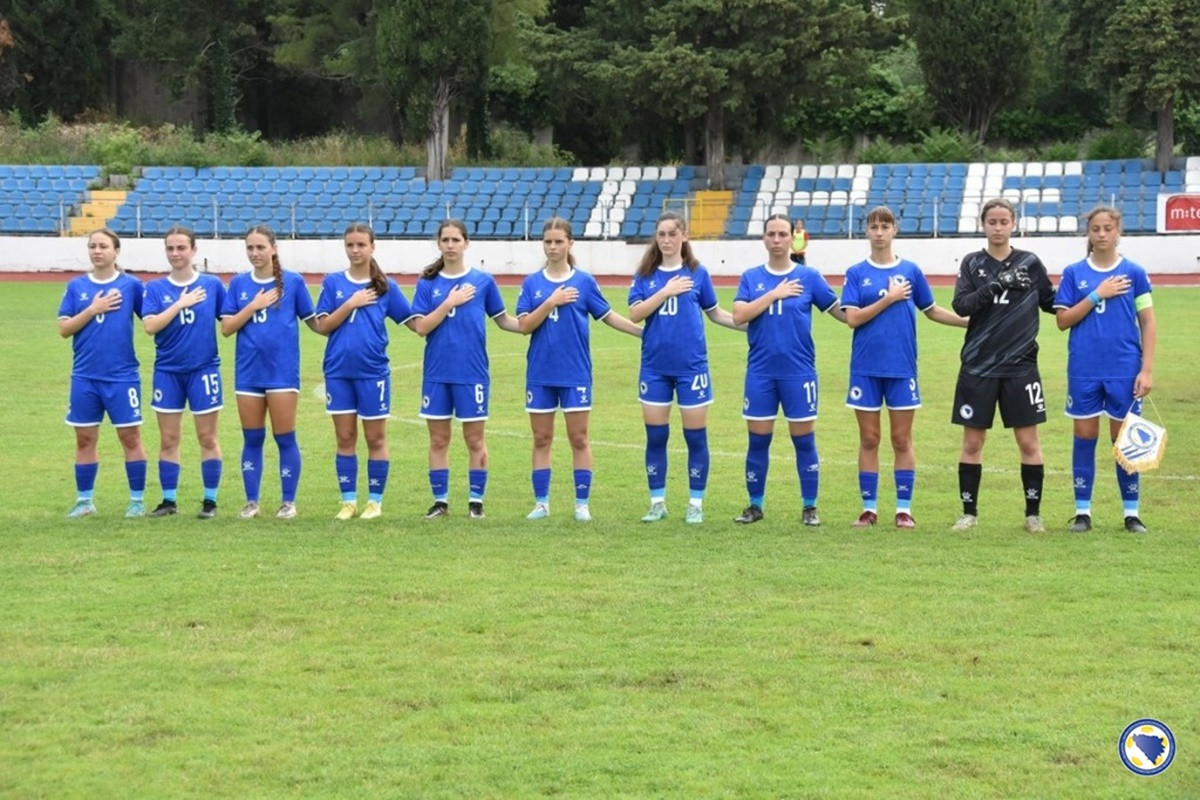 Bravo dame: Bh. juniorke ponovo bolje od Sjeverne Makedonije Bravo dame: Bh. juniorke ponovo bolje od Sjeverne Makedonije