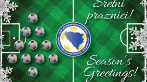 N/FSBiH čestitao Novu godinu: Dragi sportski prijatelji...