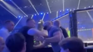 Srpski trener gađao flašom Mirana Fabjana, a zatim je na noge skočio Cro Cop: "Slušaj ti majmune"