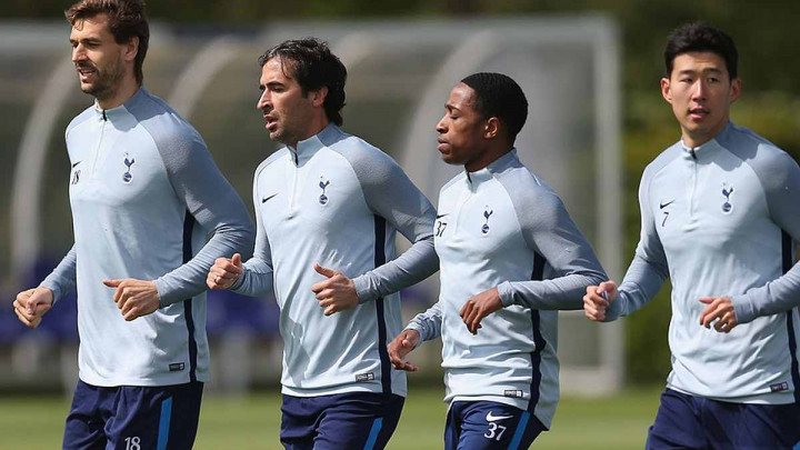 Legendarni Španac na treningu Tottenhama