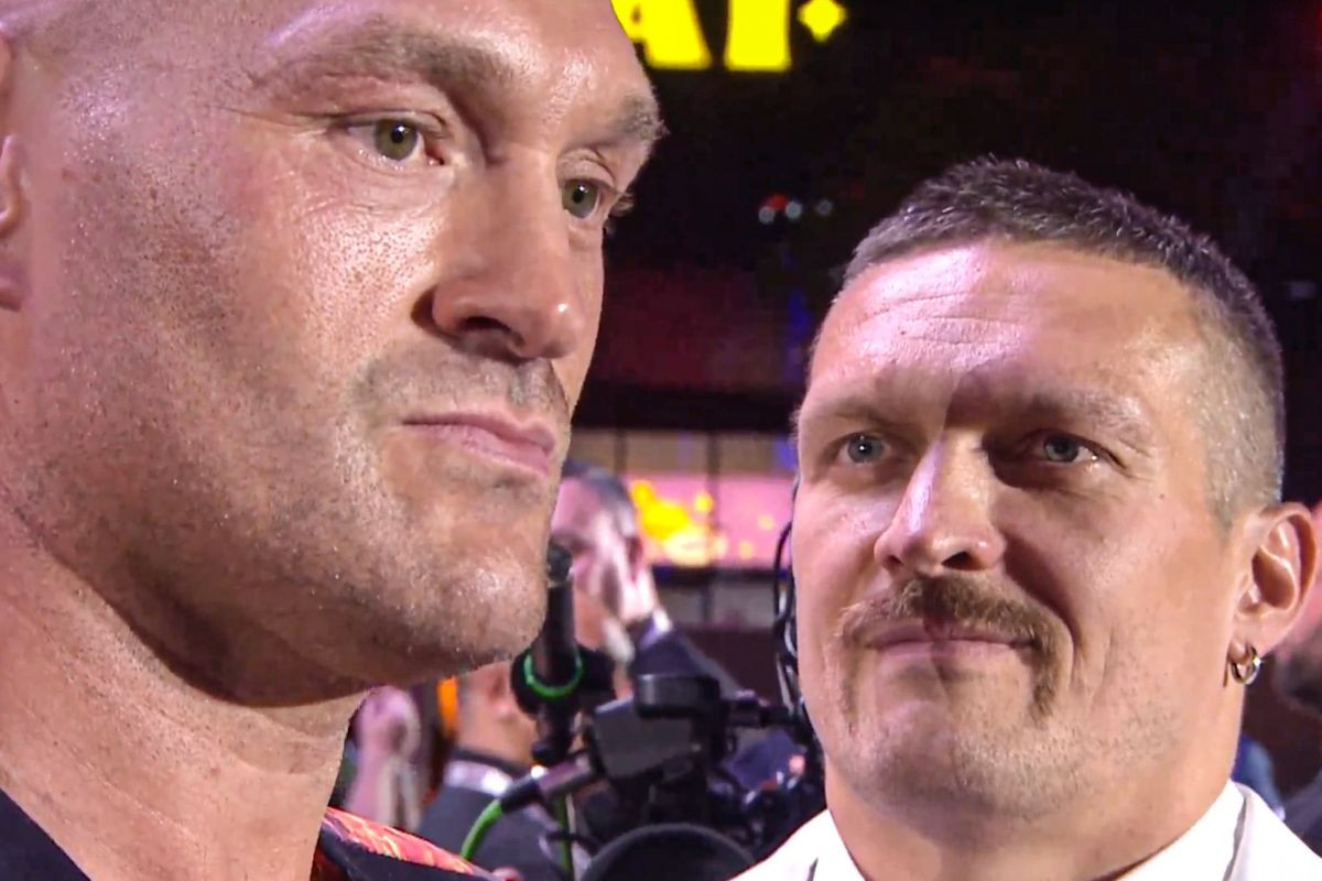 Pogrešnom pokušava ući u glavu: Tyson Fury nije ni pogledao Usyka, ali ovaj čovjek je od leda Pogrešnom pokušava ući u glavu: Tyson Fury nije ni pogledao Usyka, ali ovaj čovjek je od leda