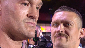 Pogrešnom pokušava ući u glavu: Tyson Fury nije ni pogledao Usyka, ali ovaj čovjek je od leda