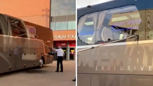 Napadnut autobus u kojem su bili fudbaleri Real Madrida