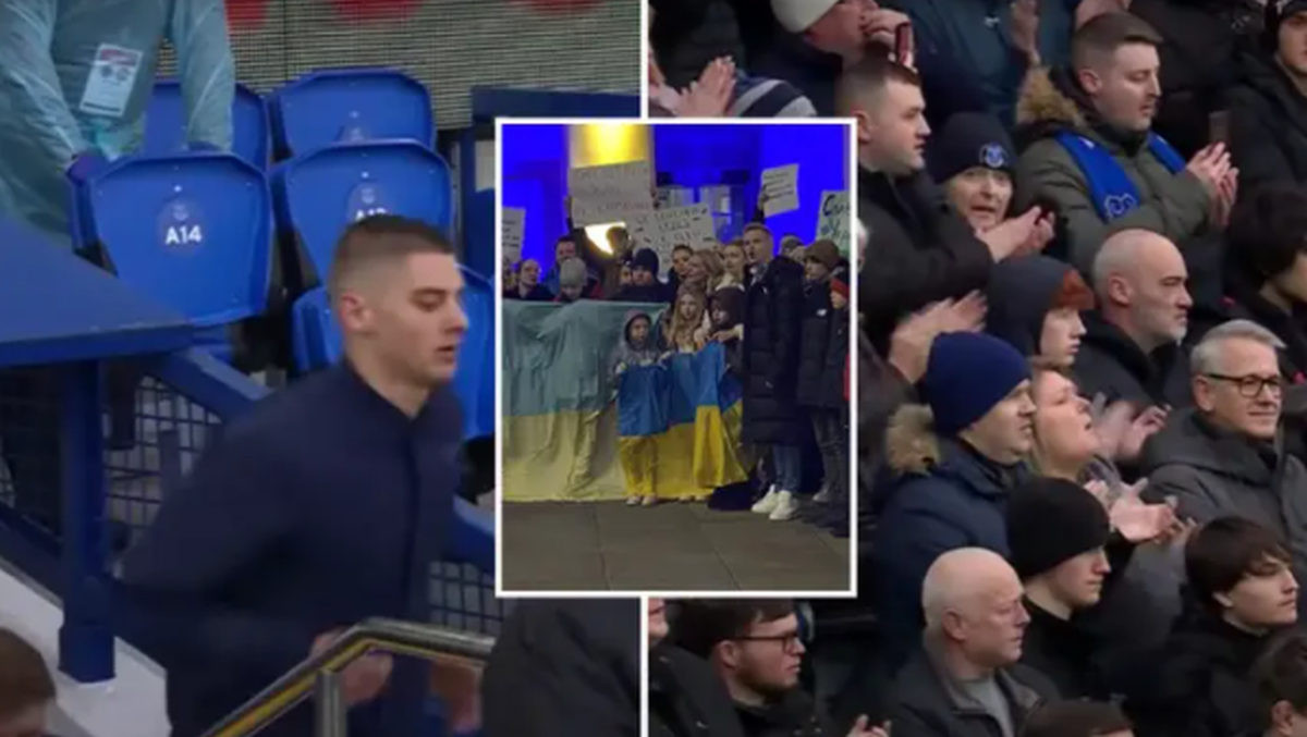 Na Goodisonu će danas u meču Everton - City biti prekinuta tradicija iz poštovanja prema Ukrajincima