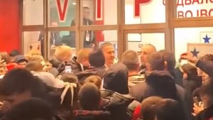 Baka Prase stigao na utakmicu Vojvodine i izazvao haos