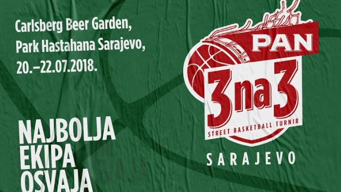 U petak izvlačenje za street basket turnir "Pan 3 na 3"
