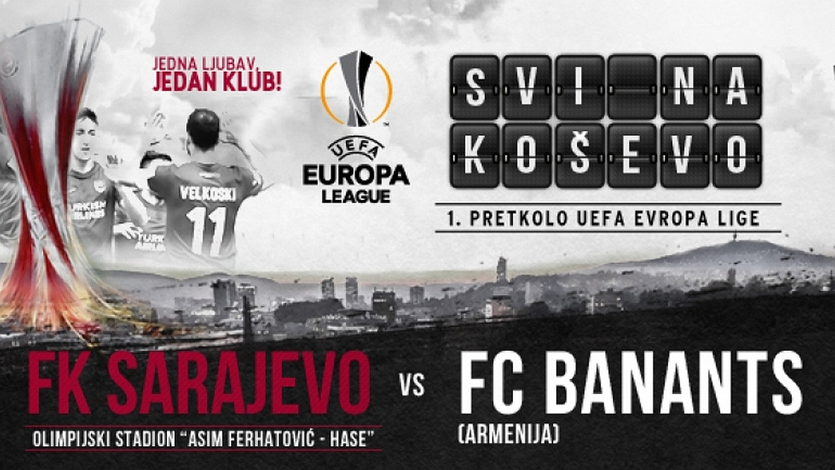 Od sutra kreće ulična prodaja ulaznica za utakmicu FK Sarajevo - FC Banants