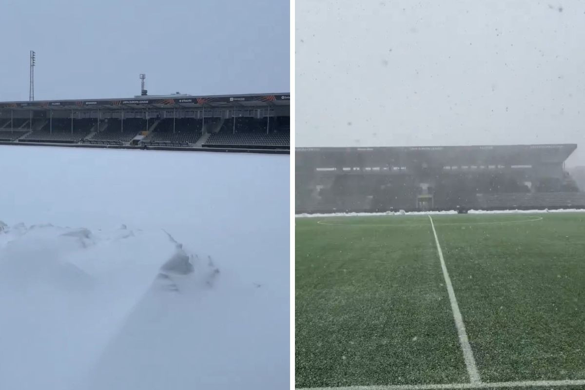 Utakmica Evropske lige bila pod upitnikom, a onda su domaćini izveli pravo malo čudo Utakmica Evropske lige bila pod upitnikom, a onda su domaćini izveli pravo malo čudo