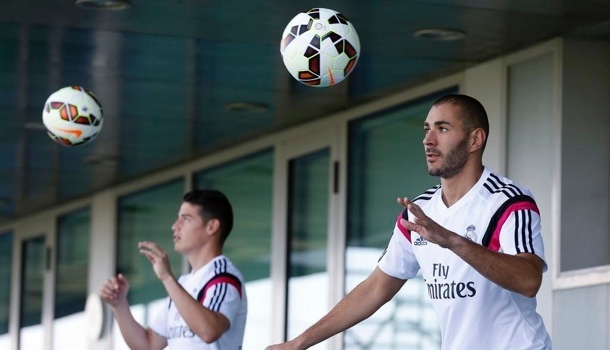 James Rodriguez odradio prvi trening u Madridu