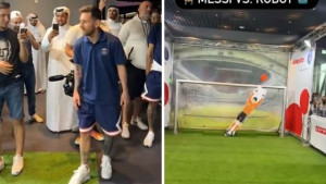 Messi u Kataru imao okršaj protiv robota, svi su čekali da zabije gol, ali se nije proslavio