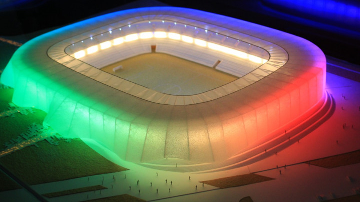 Počinje izgradnja najljepšeg stadiona na Balkanu uz riječi: "Borimo se protiv zla!"