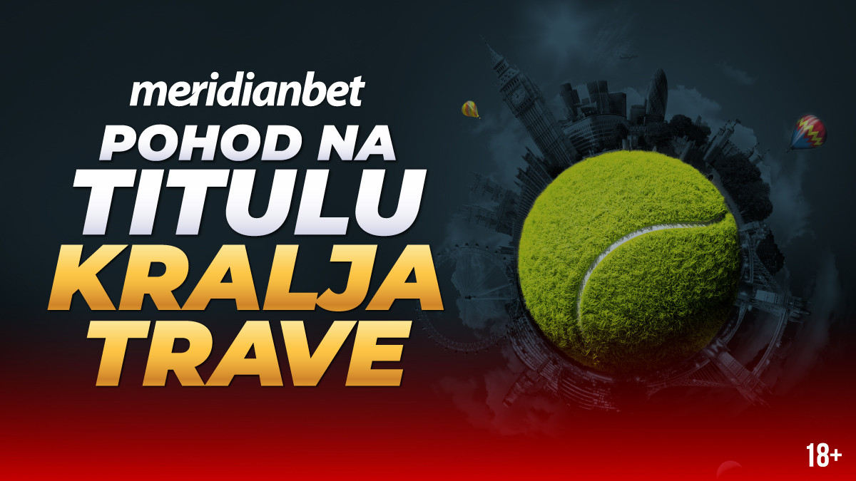 Meridian ima najraznovrsniju ponudu za finale Wimbledon: Kladi se na broj brejkova i još mnogo toga Meridian ima najraznovrsniju ponudu za finale Wimbledon: Kladi se na broj brejkova i još mnogo toga