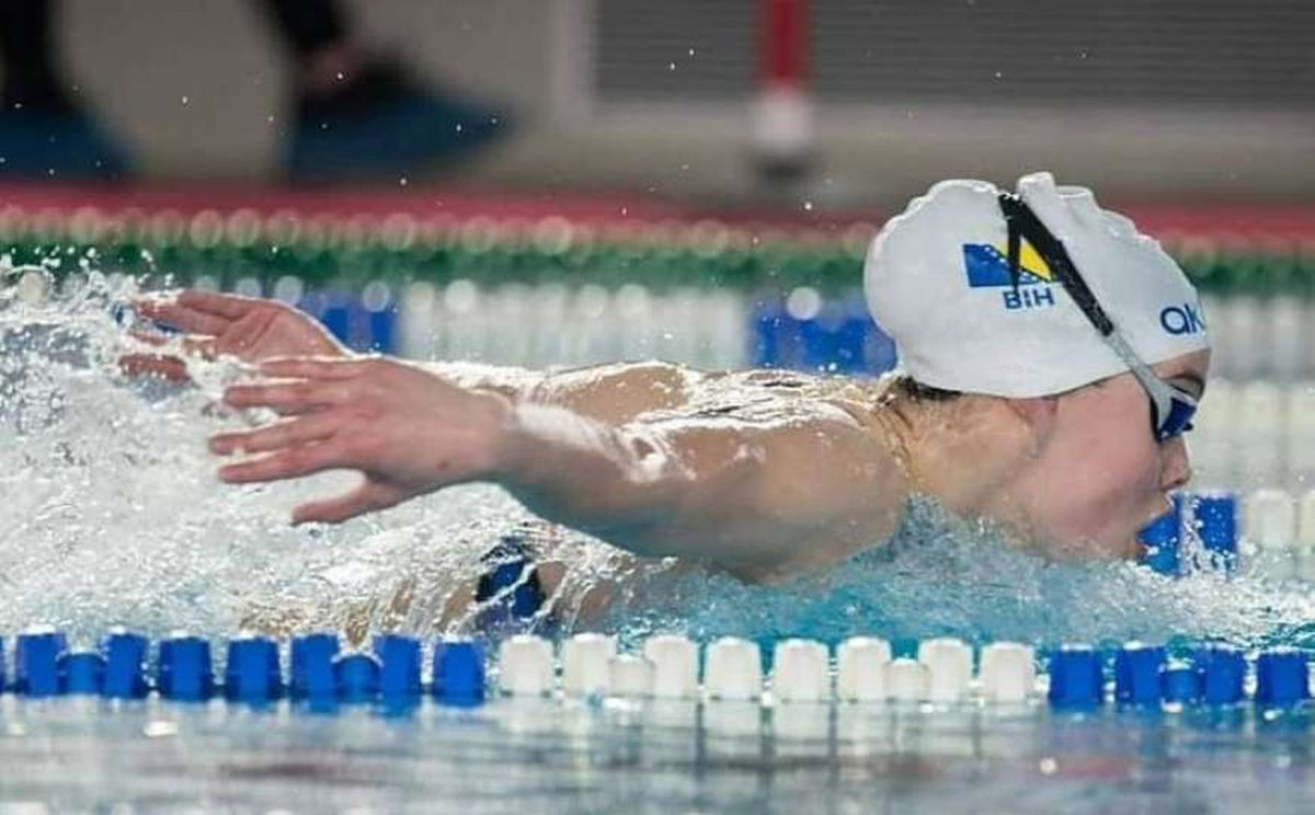 Lana Pudar u finalu Svjetskog prvenstva u disciplini 200 metara delfin Lana Pudar u finalu Svjetskog prvenstva u disciplini 200 metara delfin