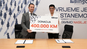 Bingo donirao 400.000 KM za izgradnju prve sigurne kuće u Trebinju