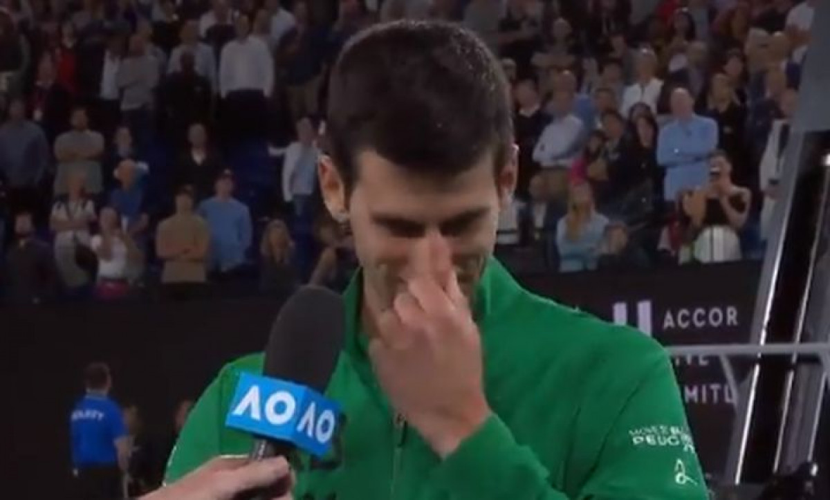 Novak Đoković zaplakao dok je pričao o Bryantu: "Bio je moj mentor i prijatelj"