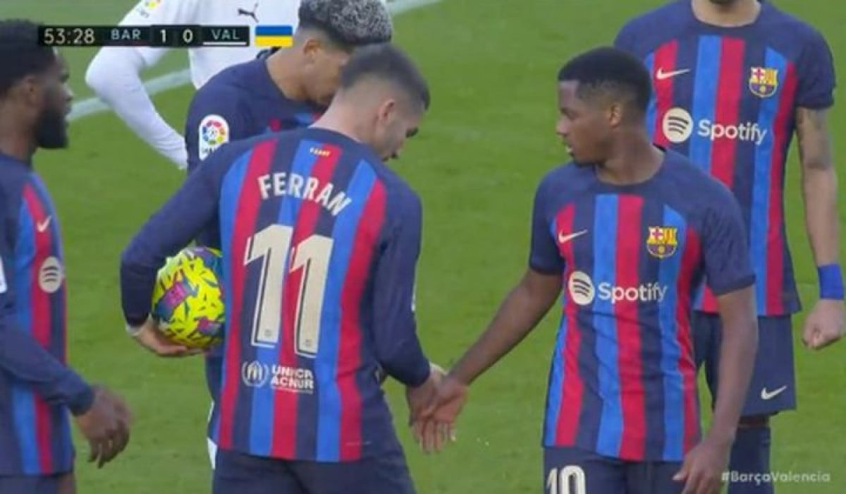 Ferran i Ansu Fati se svađali ko će pucati penal, a onda je "pala bruka" u Barceloni