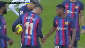 Ferran i Ansu Fati se svađali ko će pucati penal, a onda je "pala bruka" u Barceloni