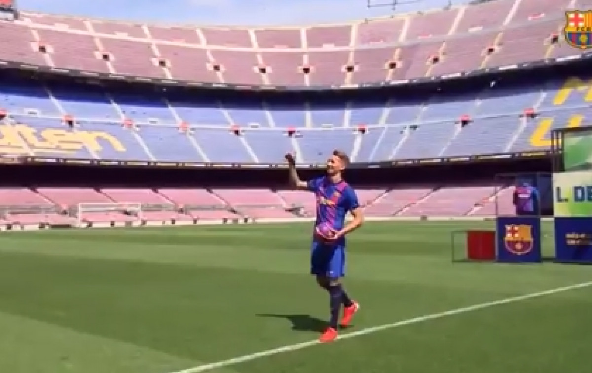 Koemanova velika želja predstavljena na Camp Nou