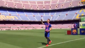 Koemanova velika želja predstavljena na Camp Nou
