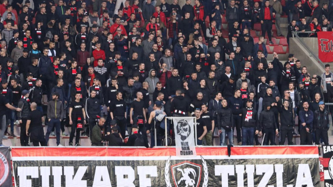 FK Sloboda se ogradio od morbidne parole dijela navijača