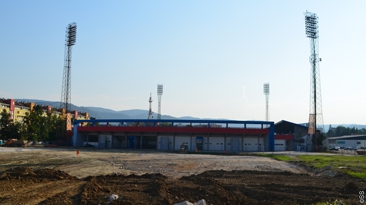 Radovi na Gradskom stadionu u punom jeku Radovi na Gradskom stadionu u punom jeku