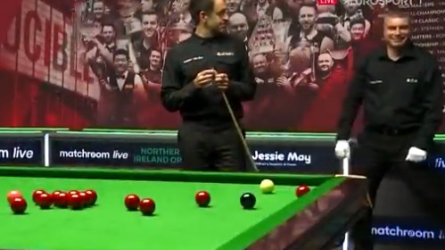 Ronnie O' Sullivan usred meča 'pustio goluba', pa se okrenuo sudiji: Jesi li to bio ti?