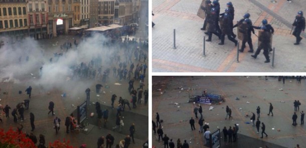 Navijači Evertona napadnuti i pretučeni u Lilleu