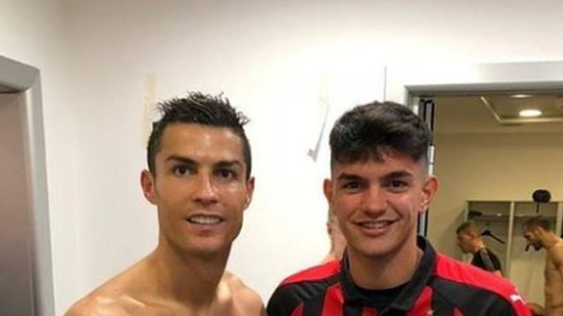 Mladi igrač Milana zbog slike s Ronaldom napravio velike probleme Chielliniju