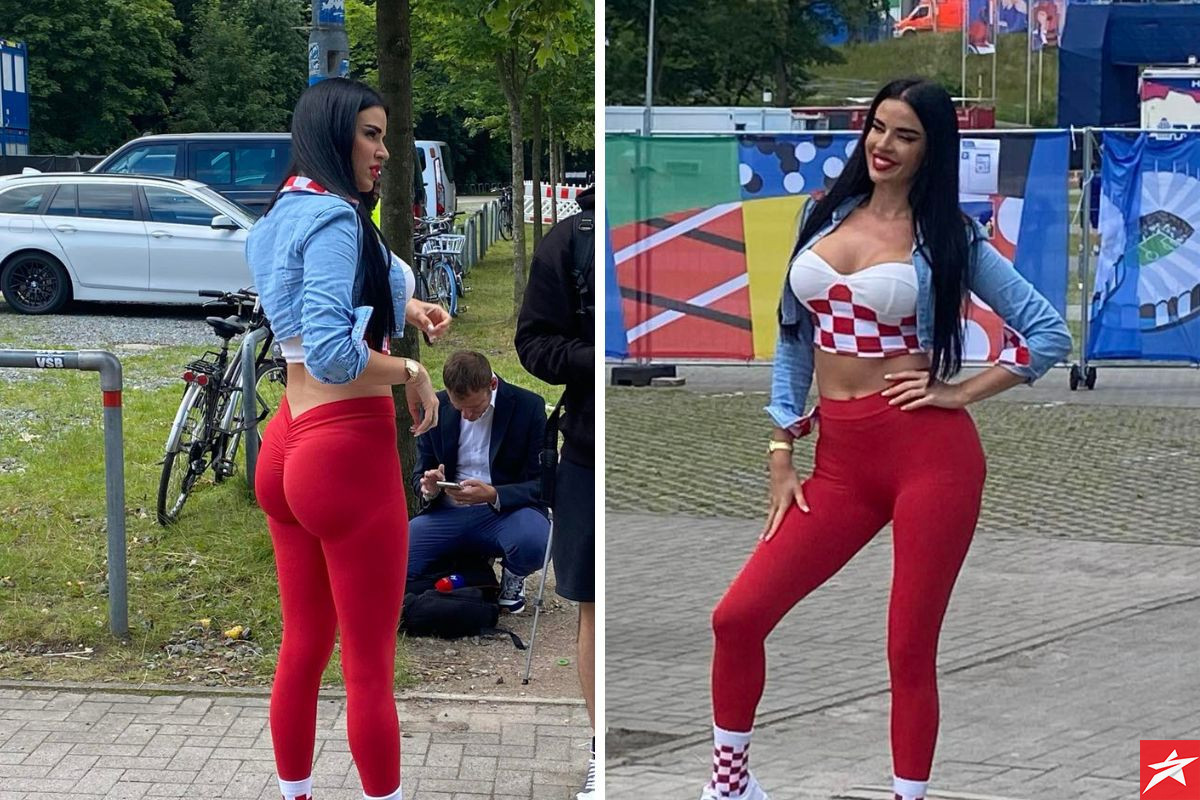 Nikad izazovnija Ivana Knoll stigla ispred stadiona: "Mašallah"
