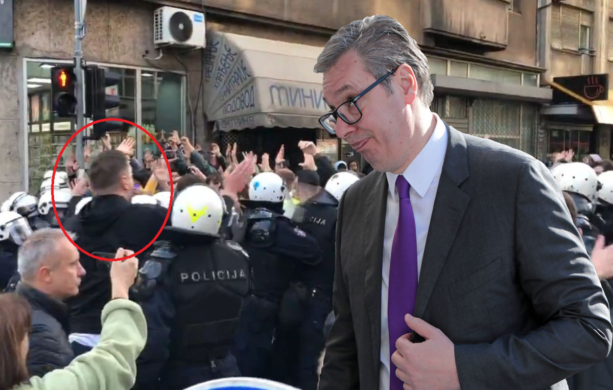Srčani sportista sam protiv 10 specijalaca na ulicama Beograda: "Vučić nije svjestan šta..." Srčani sportista sam protiv 10 specijalaca na ulicama Beograda: "Vučić nije svjestan šta..."