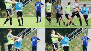 Niži je pola metra od Džeke, ali je krenuo na Dijamanta, završilo se (ne)očekivano