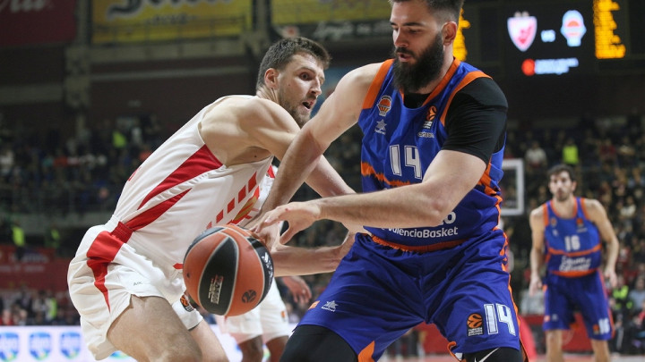 Trojkom Browna u posljednjoj sekundi Crvena Zvezda slavila protiv Valencie