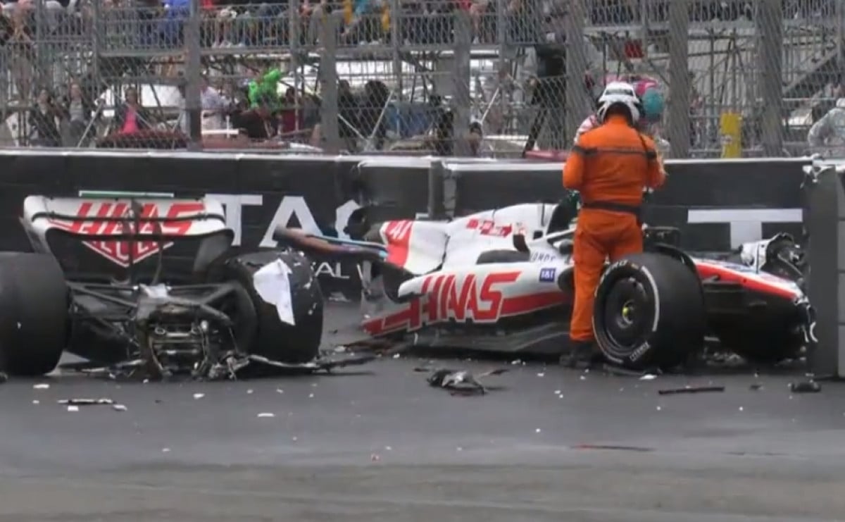 Teška nesreća Micka Schumachera: Bolid se od siline udarca prepolovio