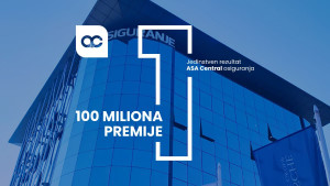 Ostvareno 100 miliona KM premije osiguranja – jedinstven rezultat ASA CENTRAL osiguranja