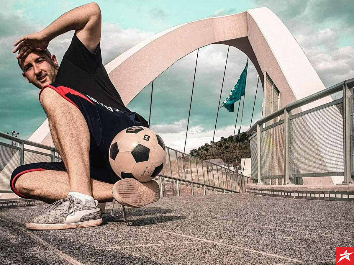 Samir Salčin: Freestyle 'fore' ne izvodite na pravom nogometu jer se može ostati bez noge!