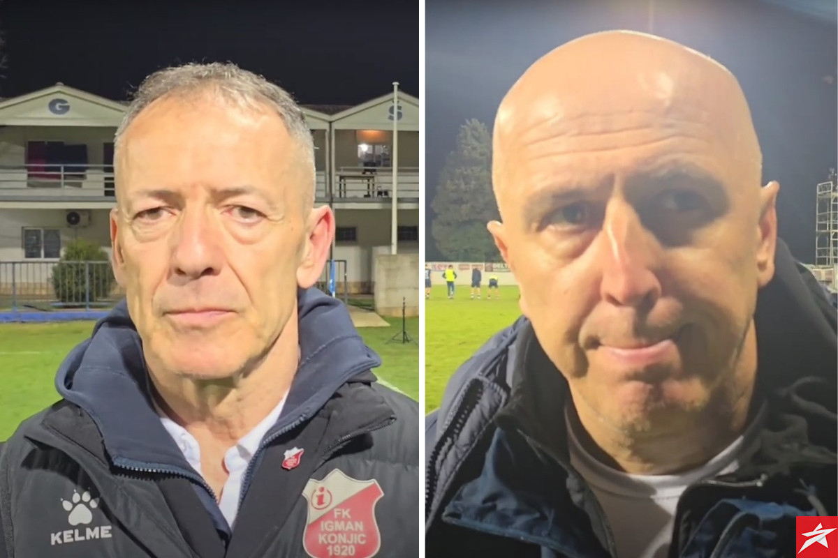 Prve reakcije Miloševića i Obada nakon utakmice NK GOŠK - FK Igman Prve reakcije Miloševića i Obada nakon utakmice NK GOŠK - FK Igman