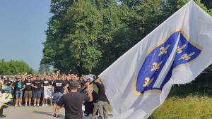 Podrška ne izostaje ni u prijateljskim susretima! Pogledajte atmosferu na ulicama Celja i korteo BHF
