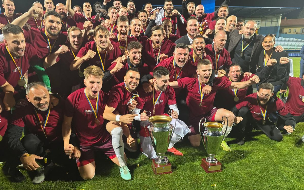 Pogledajte trenutak kada su igrači FK Sarajevo podigli pehar prvaka Kupa BiH! Pogledajte trenutak kada su igrači FK Sarajevo podigli pehar prvaka Kupa BiH!