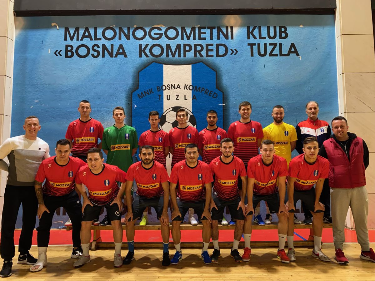 Mozzart uz MNK Bosna Kompred Tuzla: Novi dresovi za šampione