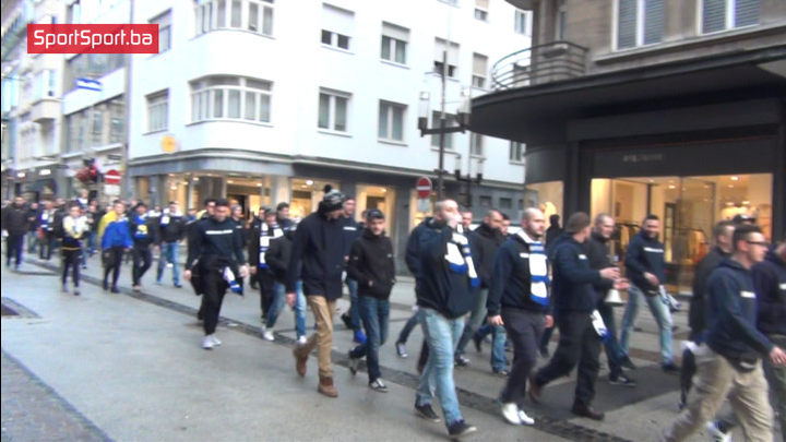 Tihi korteo Fanaticosa kroz Luksemburg