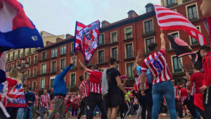 Navijači Atletico Madrida okupirali Valladolid: Sprema se veliko slavlje