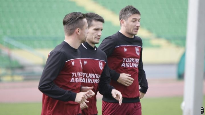 Bordo momci trenirali pred derbi, Ješić u problemima Bordo momci trenirali pred derbi, Ješić u problemima