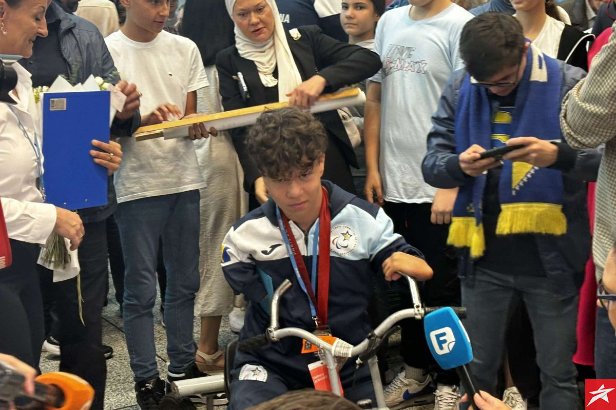 Ismail Barlov sletio u Sarajevo, pa poručio: Naredni put idemo po zlato